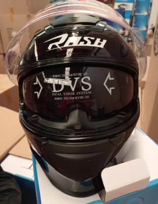 Casco integral con gafas de sol