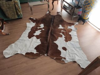 Alfombra pelo vaca auténtica