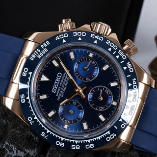 Seiko Mod Daytona Royal Blue 40mm