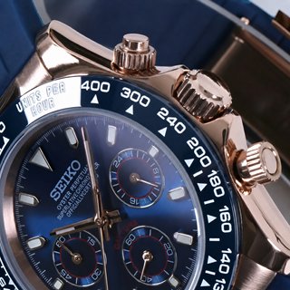 Seiko Mod Daytona Royal Blue 40mm