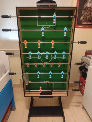 Futbolín y Billar Plegable