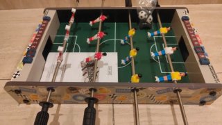 Futbolín y Billar Plegable