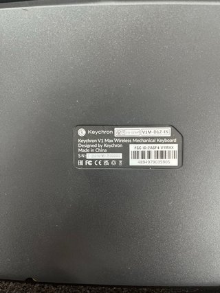 Keychron V1 Max QMK/VIA Wireless Custom#S00002