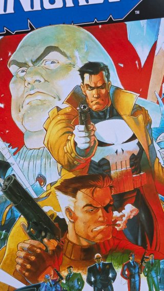 The Punisher Arcade Capcom Poster A3