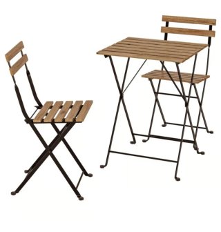 Conjunto Terraza IKEA TÄRNÖ Mesa + 2 Sillas