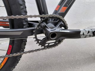 Bicicleta Montaña MMR modelo Kendo. Negra/Naranja