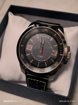 Reloj Giorgie Q1003 Negro