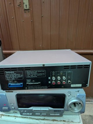 Technics SH-DV250 Processore Audio Stereo