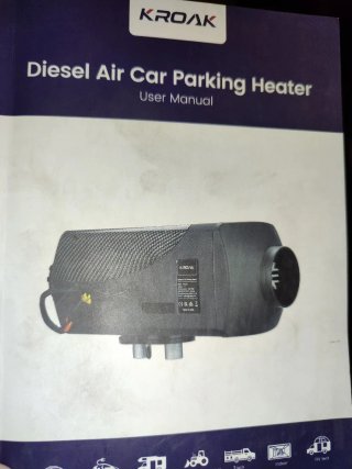 Calentador Diesel 12V 5-8KW + Tanque 10L