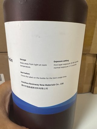 Resina 3D UV RESINWAY Gris 1kg