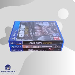 Lotto 3 Giochi PS4: COD WWII, BF1, GT Sport