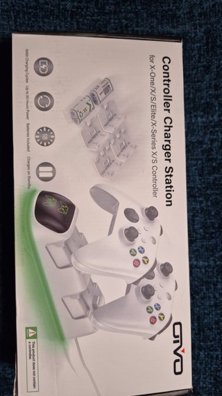 Caricabatterie doppio per controller Xbox OIVO