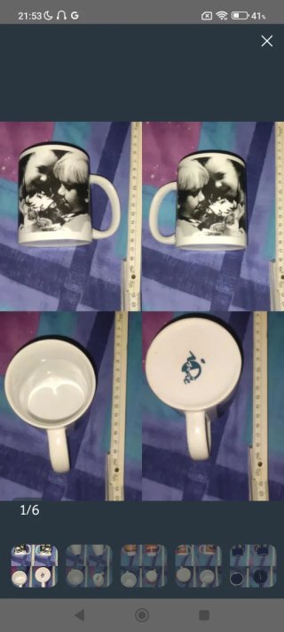 Lote 9 Tazas Cerámica