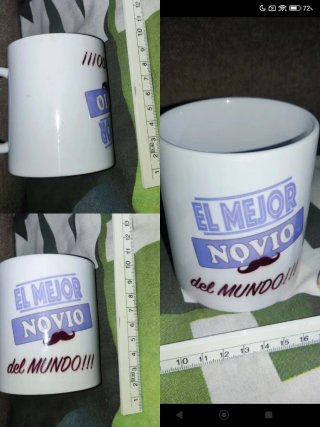 Lote 9 Tazas Cerámica