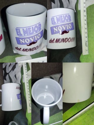 Lote 9 Tazas Cerámica