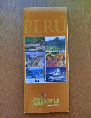 Lote Postales/Folleto Perú