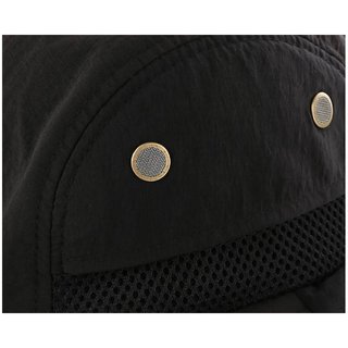 Gorro Pescador Unisex Ajustable Negro para el Sol
