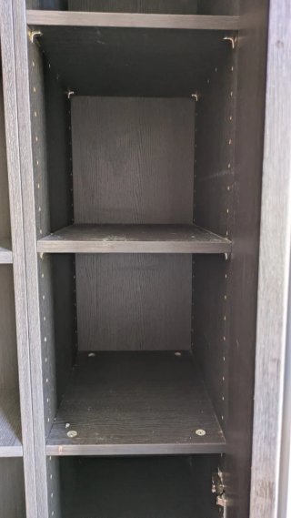 Armario esquinero de madera