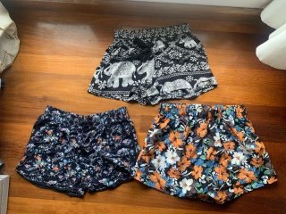 Pack 3 Shorts Verano Talla S/M