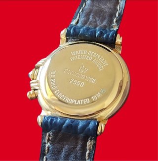 Reloj Raymond Weil Geneve Oro Cuero