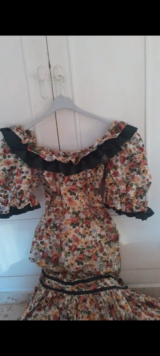 Traje flamenca