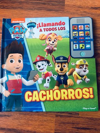 Libros Patrulla Canina con sonidos