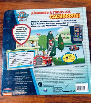 Libros Patrulla Canina con sonidos