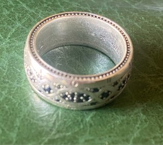 Anillo Thomas Sabo plata y negro