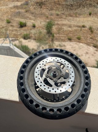 Rueda maciza patinete Xiaomi