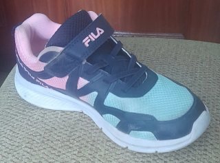 Zapatillas Fila Niña Rosa y Turquesa