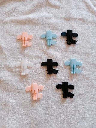 Confezione da 8 proteggi cavi in silicone