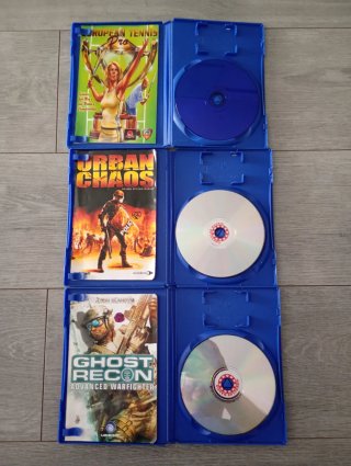 Lote 3 Juegos PS2: European Tennis, Urban Chaos, G