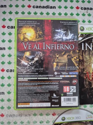 Dante's Inferno Xbox 360