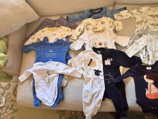 Lote Ropa Bebé 0-6 Meses Niño - 16 articulos