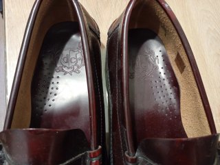 Zapatos de Vestir Hombre Borgoña