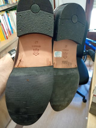 Zapatos de Vestir Hombre Borgoña