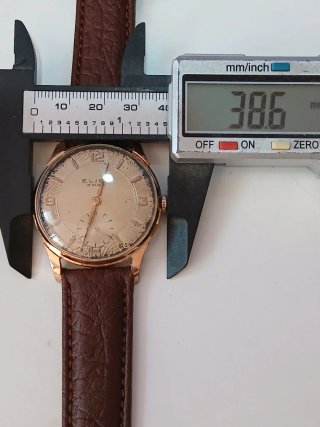 Reloj Elida Caballero Cuerda Vintage Dorado