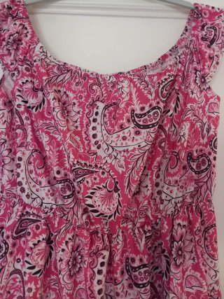 Vestido Verano Mujer Estampado Paisley