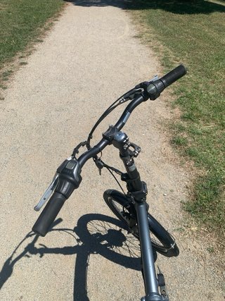 Bicicleta eléctrica plegable 36v