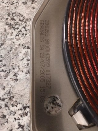 Bobinas de inducción para placa inducción