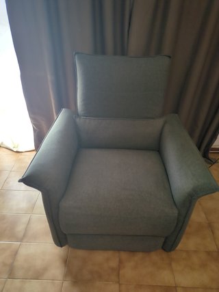 Butacon butaca sofá eléctrico reclinable 95x90cm