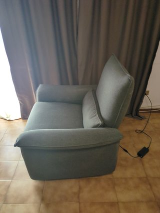 Butacon butaca sofá eléctrico reclinable 95x90cm