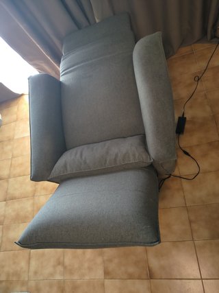 Butacon butaca sofá eléctrico reclinable 95x90cm