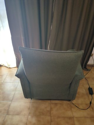Butacon butaca sofá eléctrico reclinable 95x90cm