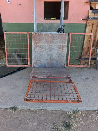 Escalera de aluminio desmontable, has 12,5 mtrs