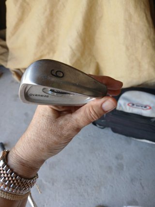 Bolsa de golf y palos