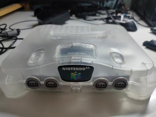 Nintendo 64 Trasparente + extra