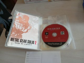 Metal Gear Solid 2 PS2 Completo PAL