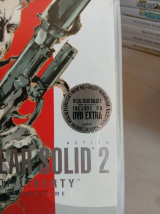Metal Gear Solid 2 PS2 Completo PAL