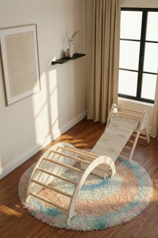 Gimnasio Montessori para bebés y niños madera NEW